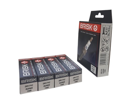 Свеча зажигания BRISK (к-кт)