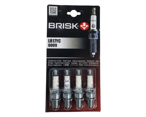 Свеча зажигания BRISK (к-кт 4шт)