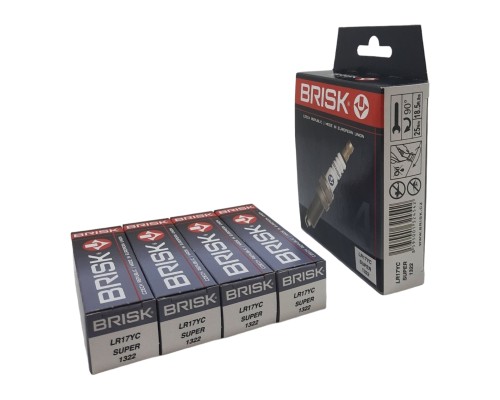 Свеча зажигания BRISK (к-кт)