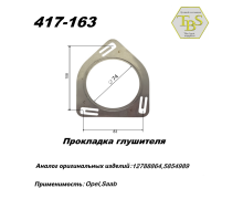 Прокладка глушителя