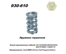 Пружина глушителя