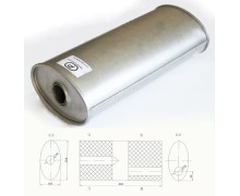 Резонатор ремонтный, универсальный