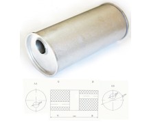 Резонатор ремонтный, универсальный