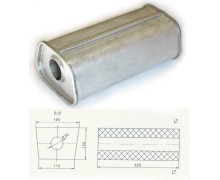 Резонатор ремонтный, универсальный