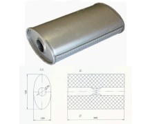 Резонатор ремонтный, универсальный