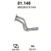 Труба выхлопная 01.148А