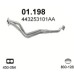 Труба выхлопная 01.198А