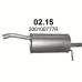 Глушитель автомобилный осн 02.15А