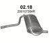 Глушитель автомобилный осн 02.18А