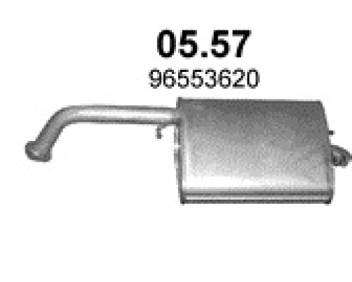 Глушитель автомобилный осн 05.57А