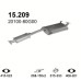 Глушитель автомобилный в сборе 15.209А