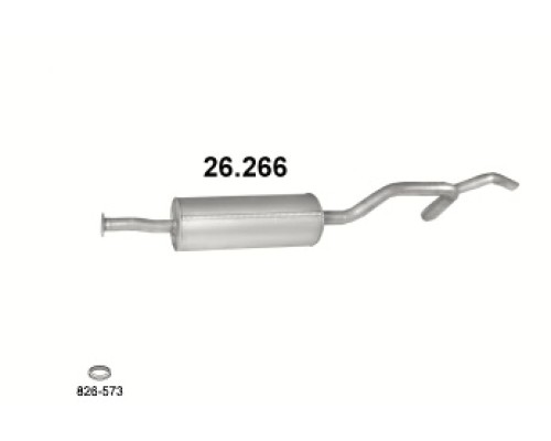 Глушитель автомобилный осн 26.266А