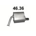 Глушитель автомобилный осн 46.36А