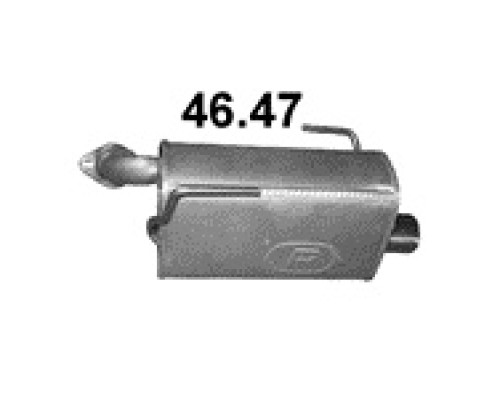 Глушитель автомобилный осн 46.47А