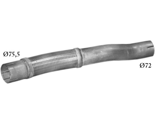 Труба+гофра Mercedes