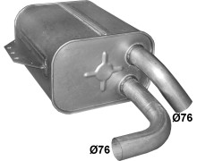 Глушитель Mercedes