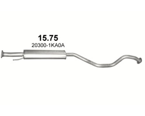 Глушитель автомобилный доп 15.75А