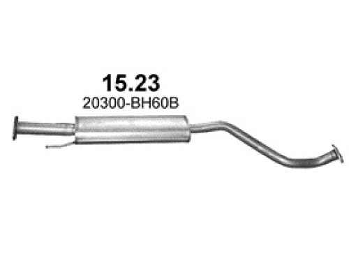 Глушитель автомобилный доп 15.23А