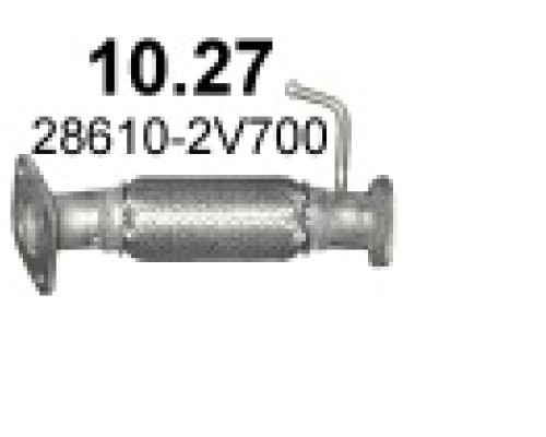 Труба выхлопная 10.27А