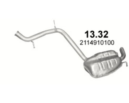 Глушитель автомобилный осн 13.32А