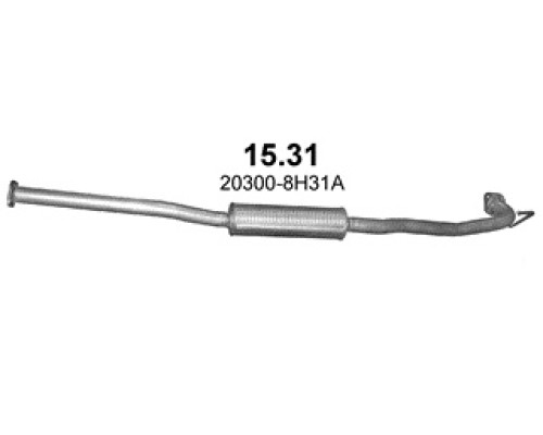 Глушитель автомобилный доп 15.31А