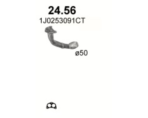 Труба выхлопная 24.56А