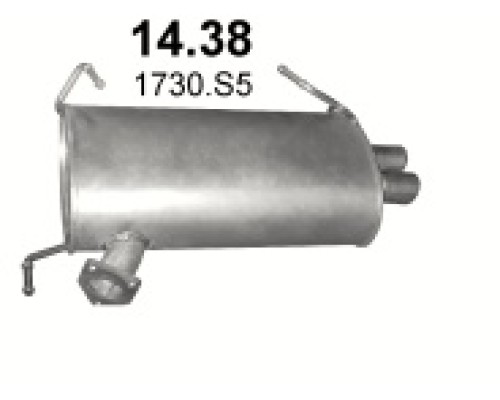 Глушитель автомобилный осн 14.38А