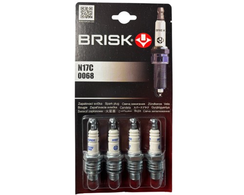 Свеча зажигания BRISK (к-кт 4шт)
