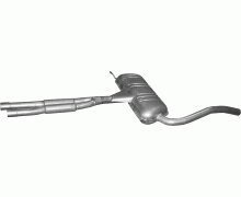 Глушитель задняя часть Audi