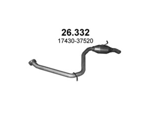 Глушитель автомобилный доп 26.332А