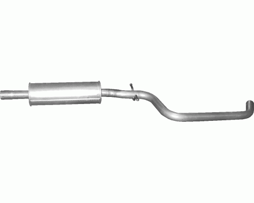 Глушитель средняя часть Audi