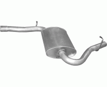 Глушитель средняя часть Audi