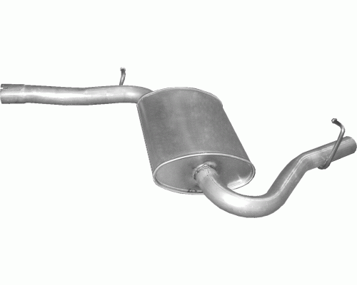 Глушитель средняя часть Audi