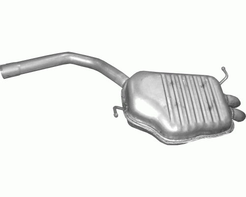 Глушитель задняя часть Audi