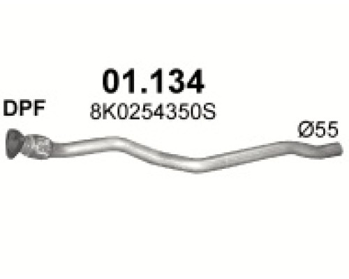 Труба выхлопная Audi A5