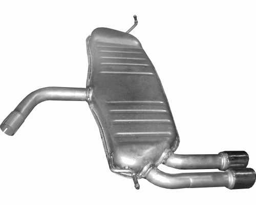 Глушитель задняя часть Audi