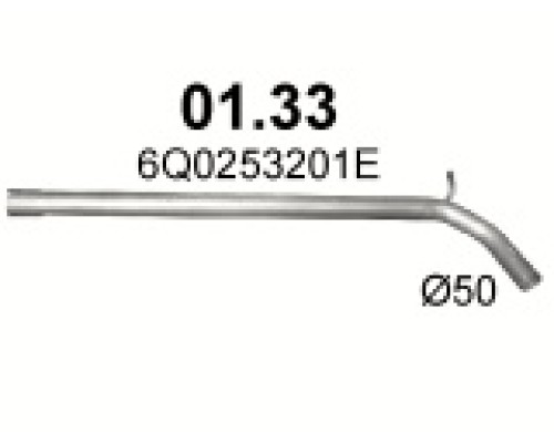 Труба выхлопная Audi