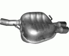 Глушитель задняя часть Audi