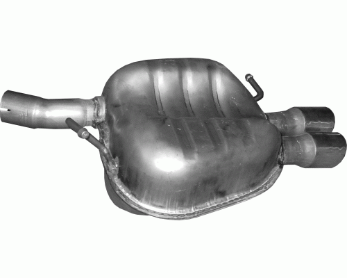 Глушитель задняя часть Audi