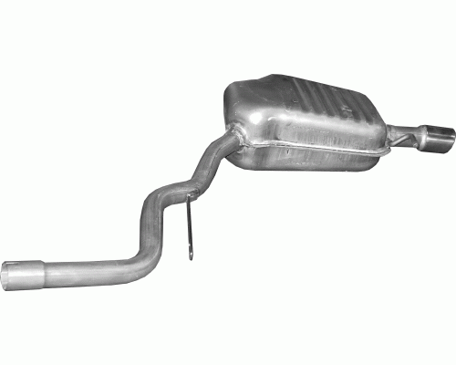 Глушитель задняя часть Audi