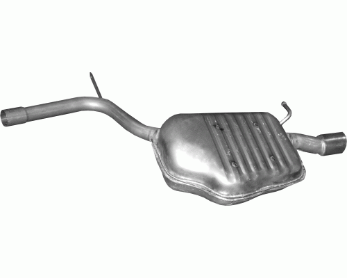Глушитель задняя часть Audi