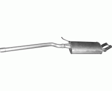 Глушитель средняя часть Audi