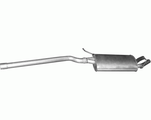 Глушитель средняя часть Audi