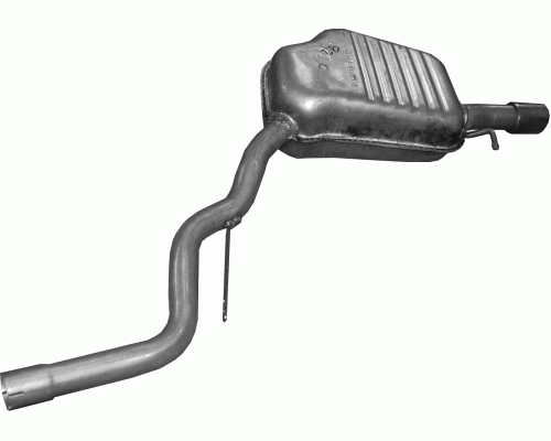 Глушитель задняя часть Audi