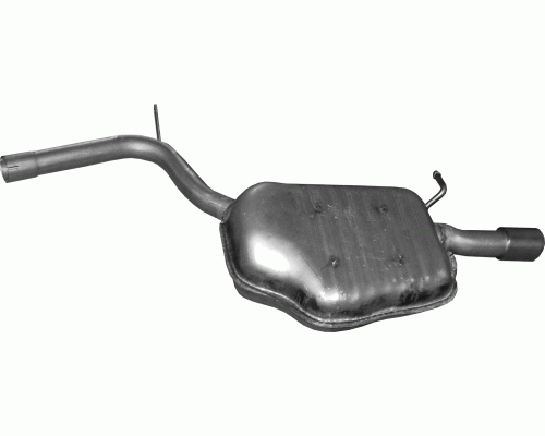 Глушитель задняя часть Audi