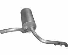 Глушитель задняя часть Audi