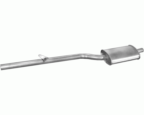 Глушитель средняя часть Renault R12