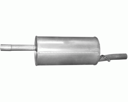 Глушитель задняя часть Renault Logan