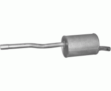 Глушитель задняя часть Dacia Logan