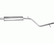 Глушитель средняя часть Dacia Logan